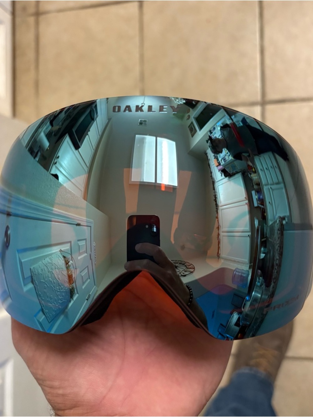 Oakley Flight Deck Matte Black W/ Prizm Sapphire IRIDGBL